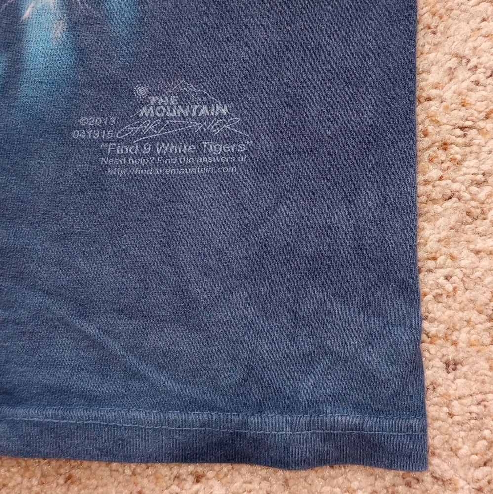 The Mountain White Tiger Kids Shirt - Picture 5 of 6
